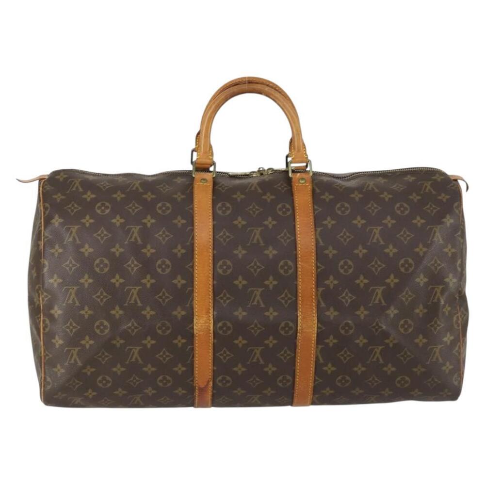 LOUIS VUITTON Monogram Keepall 55 Boston Bag M41424 LV Auth ep12605 - Picture 2 of 16